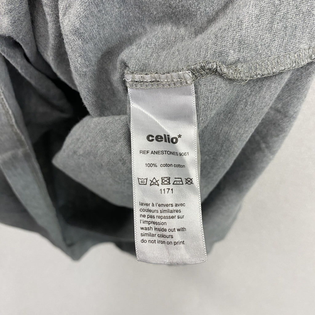 ローリングストーンズ　半袖バンドプリントTシャツ　音楽　ロック　灰色　グレー　Lサイズ