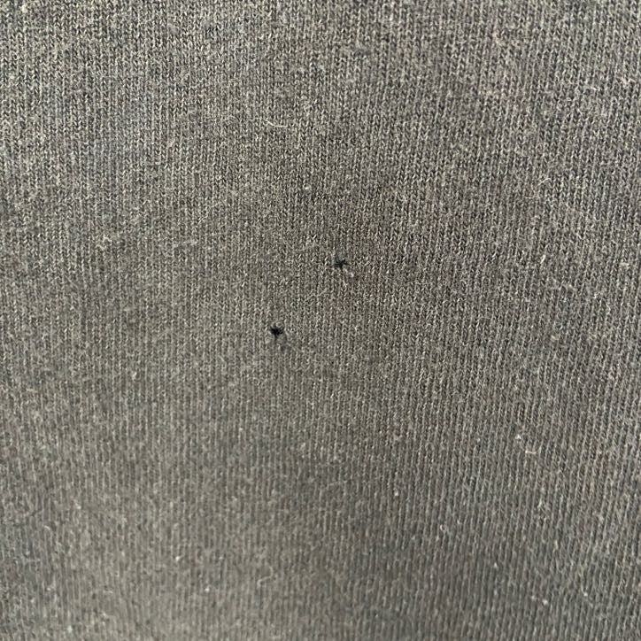 古着 used　SPENCER’S　半袖英字プリントデザインTシャツ　クルーネック　黒　ブラック　春夏服　XLサイズ