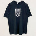 古着 used　PORT&COMPANY　半袖プリントクルーネックTシャツ　NGHL　ホッケー　スポーツ　黒　ブラック　Mサイズ