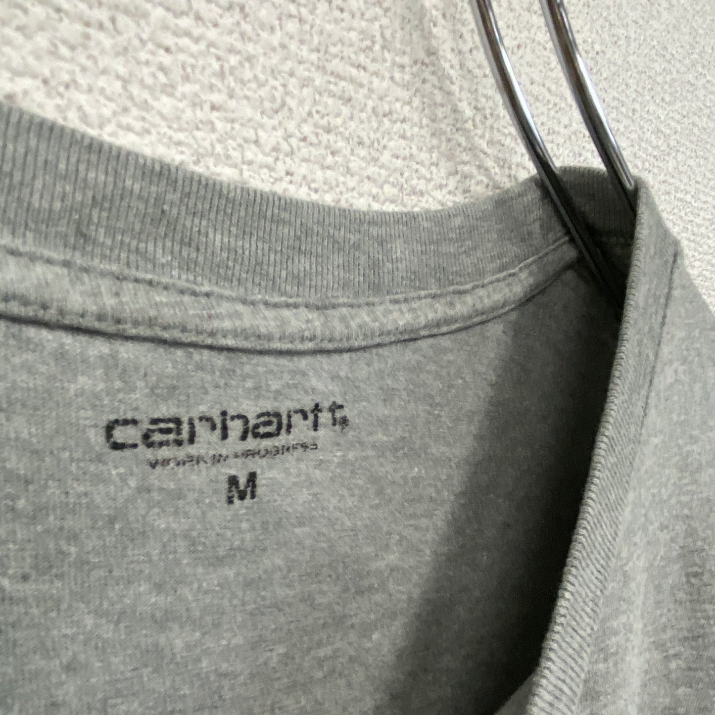 Carhartt　カーハート　半袖プリントTシャツ　カメラ　灰色　グレー　Mサイズ