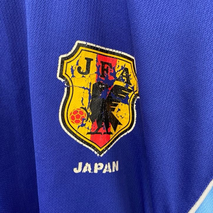 JFA　半袖Tシャツ　ユニフォーム　青　ブルー　Lサイズ