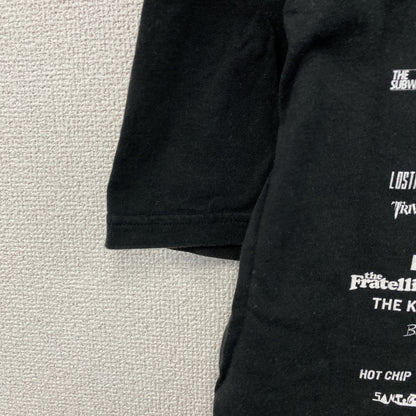 00s　SUMMER SONIC 2000　サマーソニック　半袖プリントTシャツ　ヴィンテージ　黒　ブラック　Lサイズ