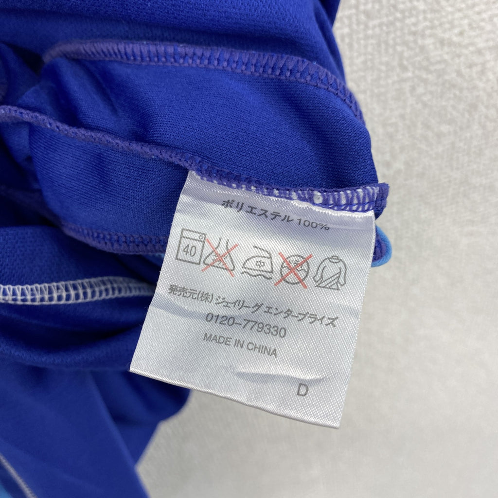 JFA　半袖Tシャツ　ユニフォーム　青　ブルー　Lサイズ
