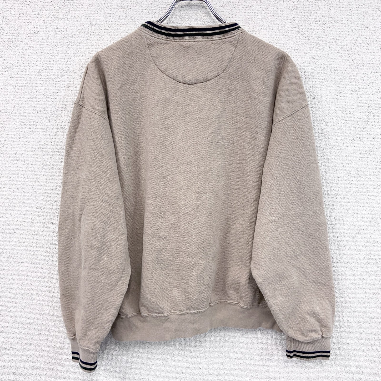 90s　CHAPS　チャップス　Ralph Lauren　ラルフローレン　スウェット/トレーナー　ベージュ　Lサイズ