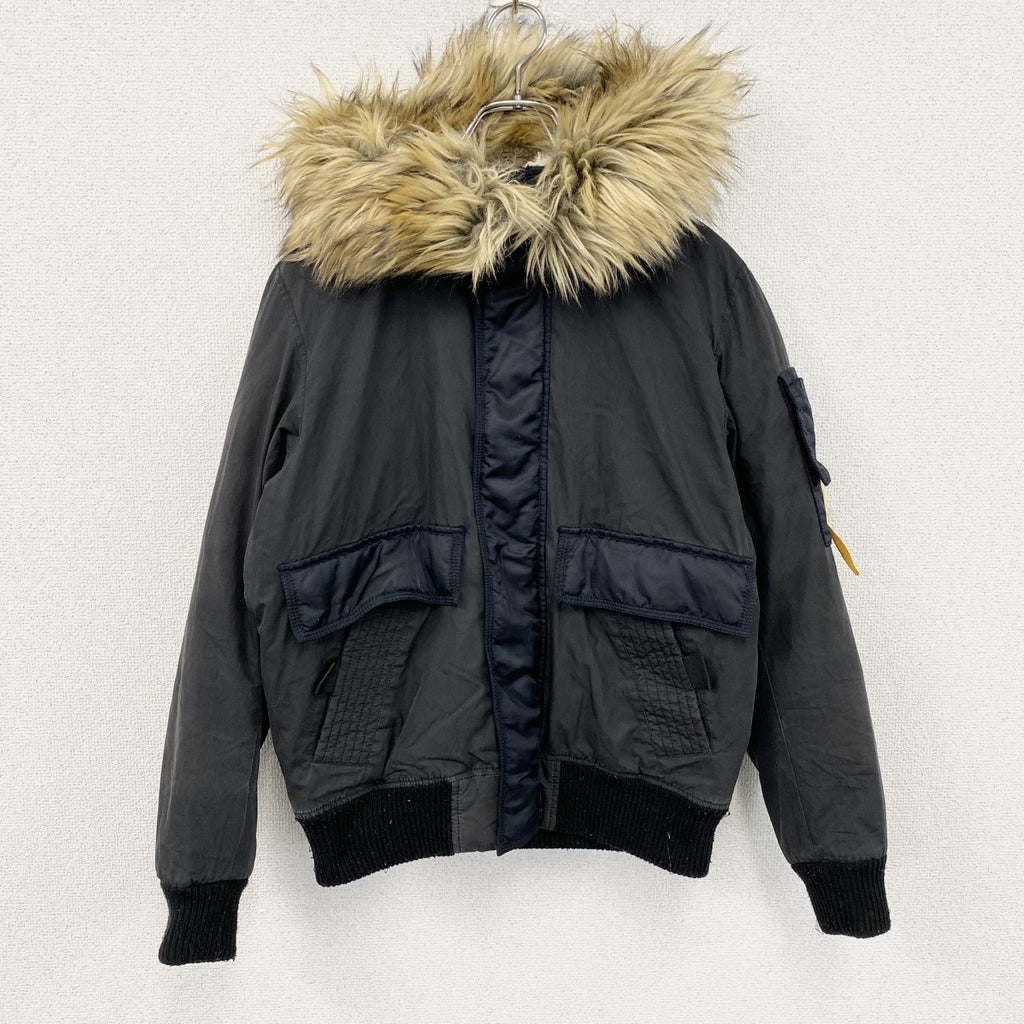 DIESEL　ディーゼル　N2B　ミリタリージャケット　黒　ブラック