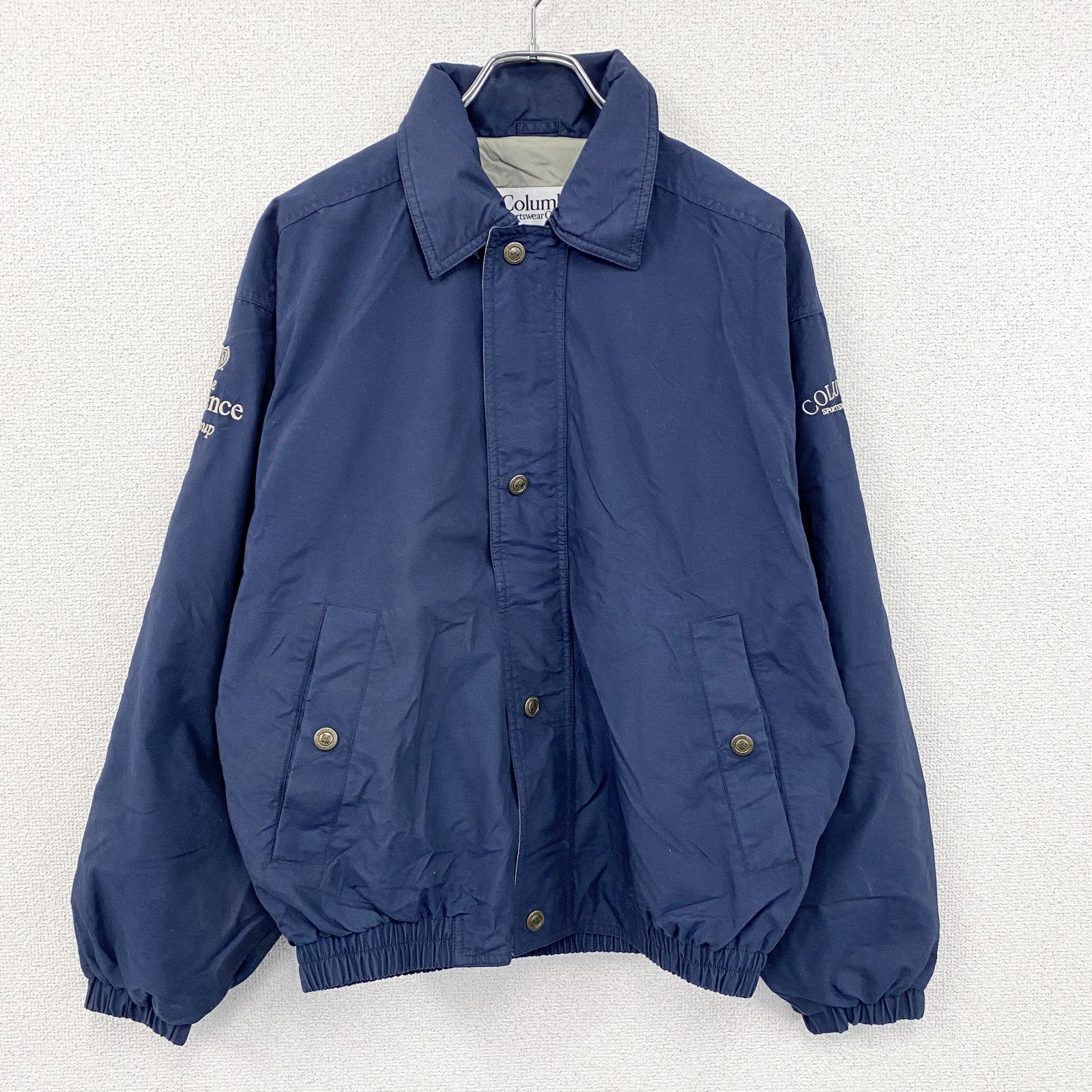 90s Columbia コロンビア ブルゾン/スイングトップ ヴィンテージ 紺