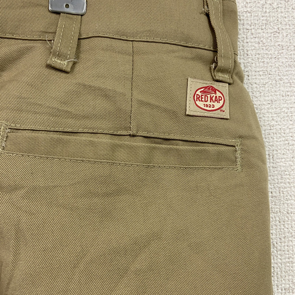 RED KAP　レッドキャップ　カーゴパンツ　ワークパンツ　ジップフライ　ベージュ　W34サイズ