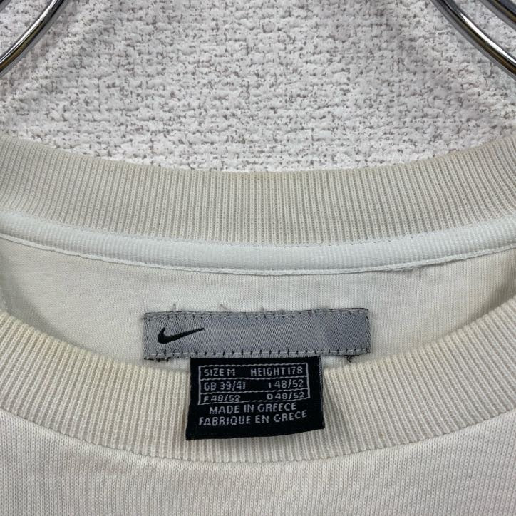 00s　NIKE　ナイキ　スウェット/トレーナー　ヴィンテージ　白　ホワイト　Mサイズ