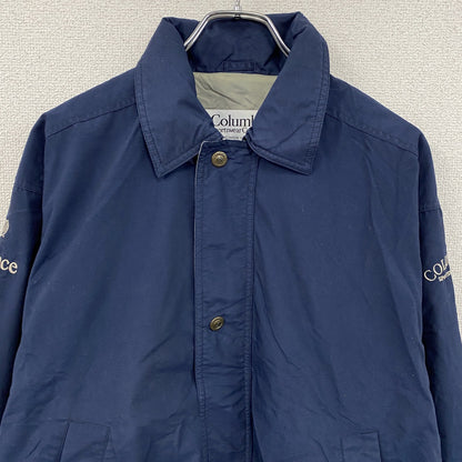 90s　Columbia　コロンビア　ブルゾン/スイングトップ　ヴィンテージ　紺　ネイビー　Mサイズ