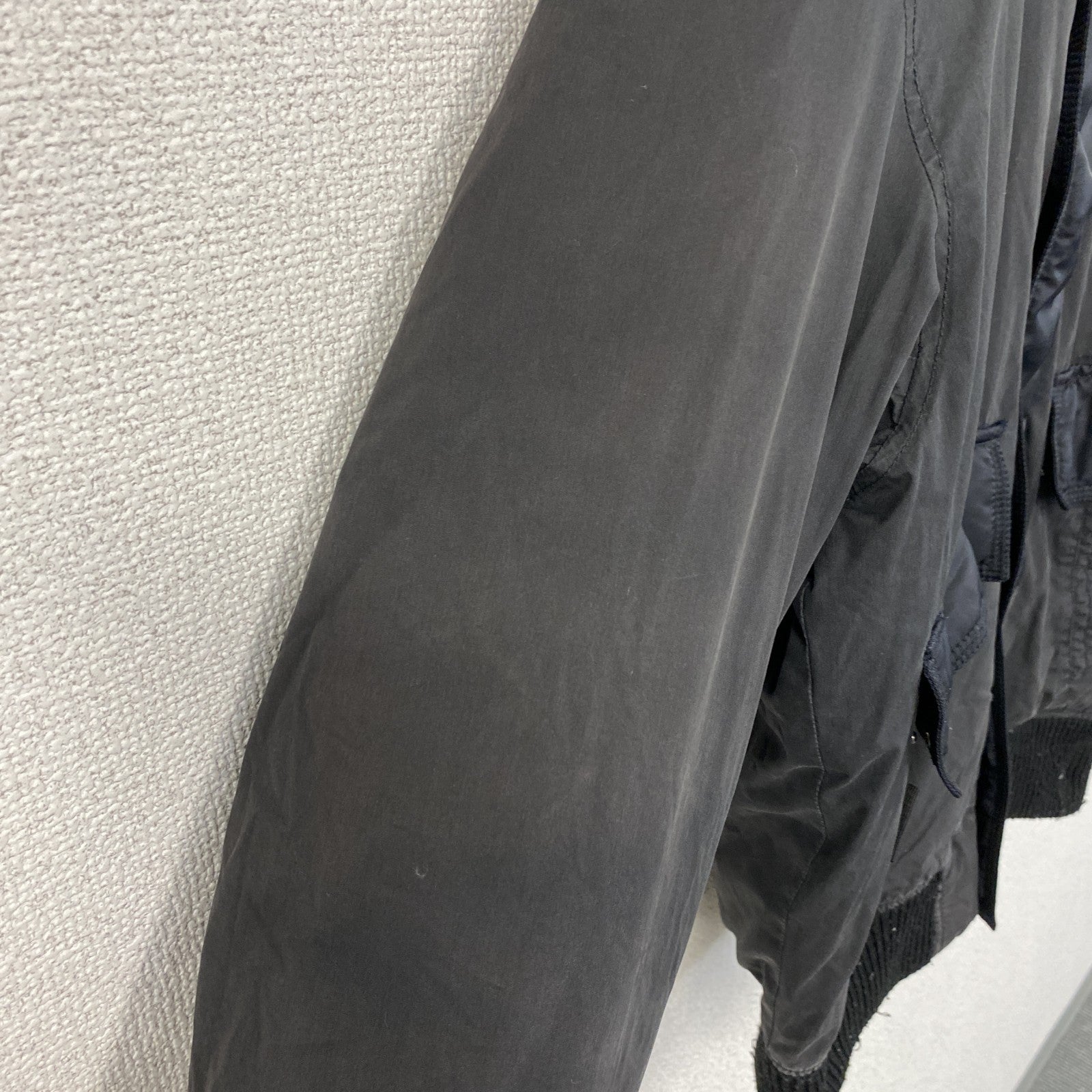 DIESEL　ディーゼル　N2B　ミリタリージャケット　黒　ブラック