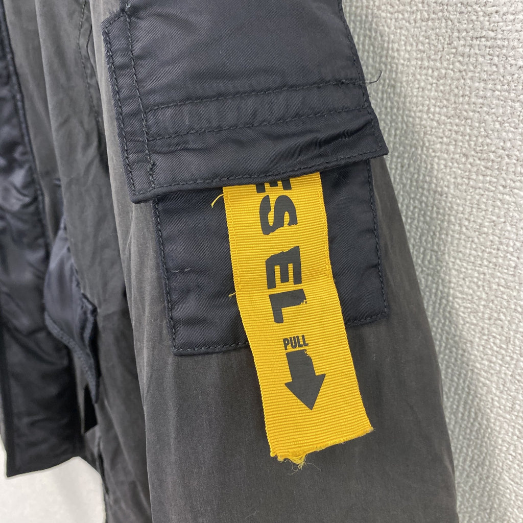 DIESEL　ディーゼル　N2B　ミリタリージャケット　黒　ブラック