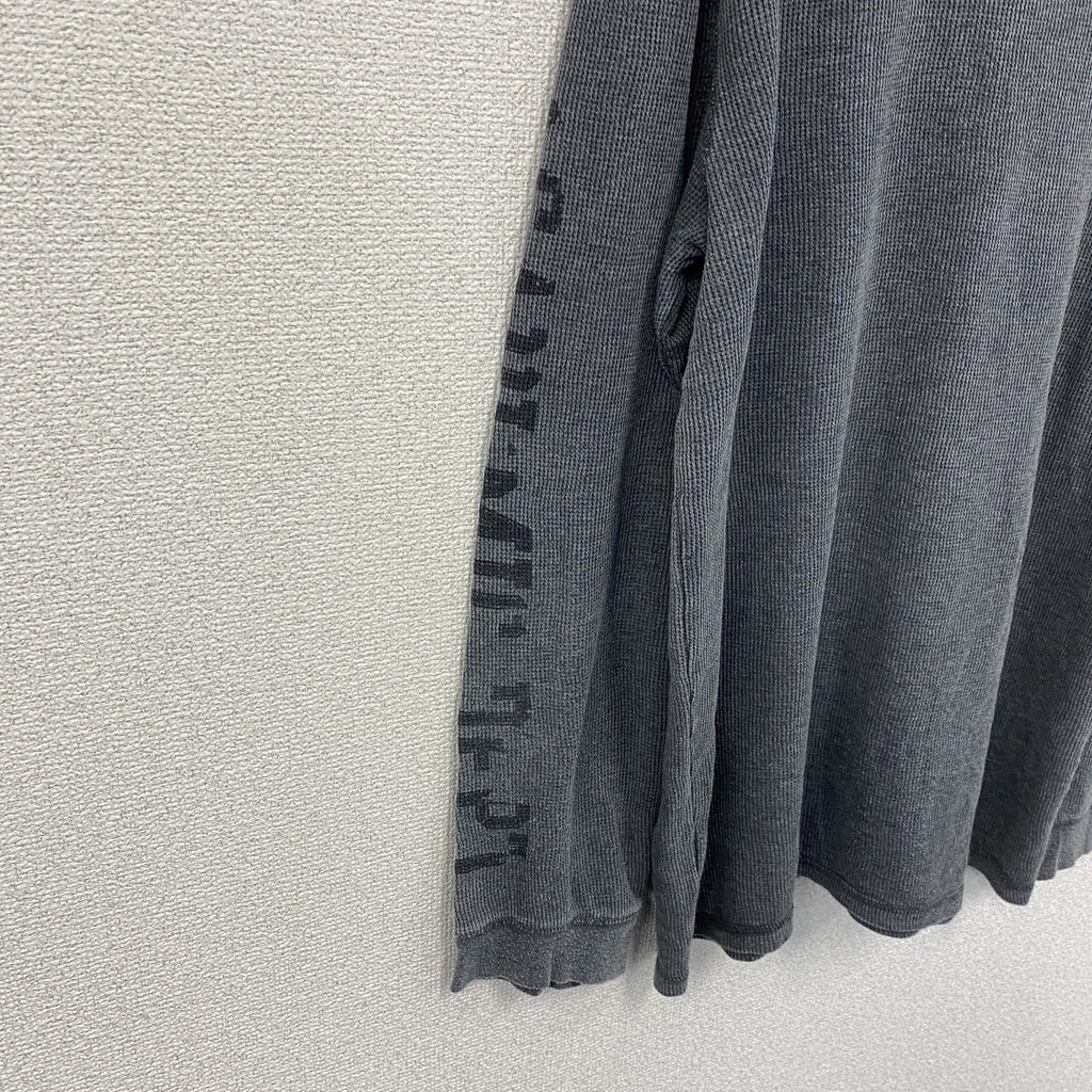 TOMTOMPSON　DENIM　長袖Tシャツ/サーマルロンT　灰色　グレー　3XL　