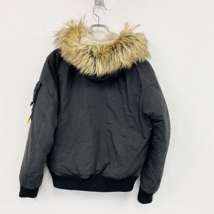 DIESEL　ディーゼル　N2B　ミリタリージャケット　黒　ブラック