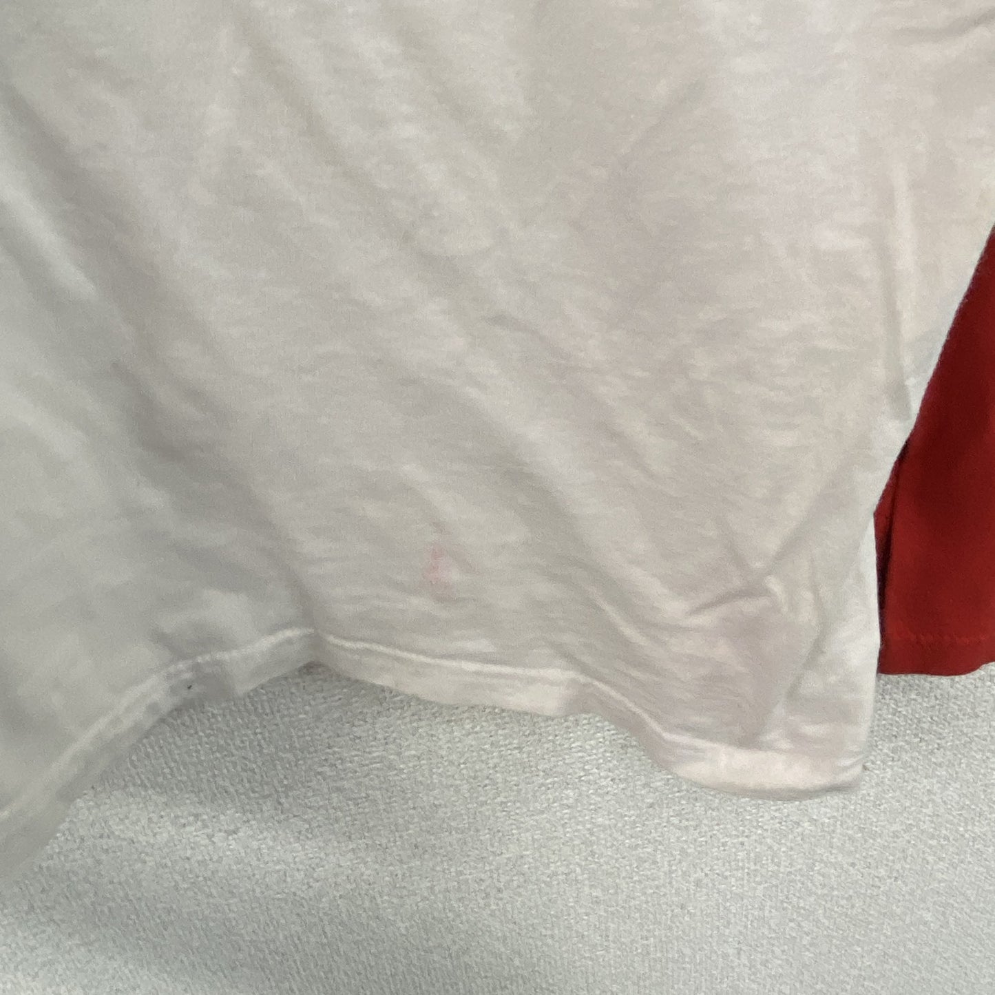 FRUIT OF THE LOOM　フルーツオブザルーム　長袖Tシャツ/ロンT　白　ホワイト　XLサイズ