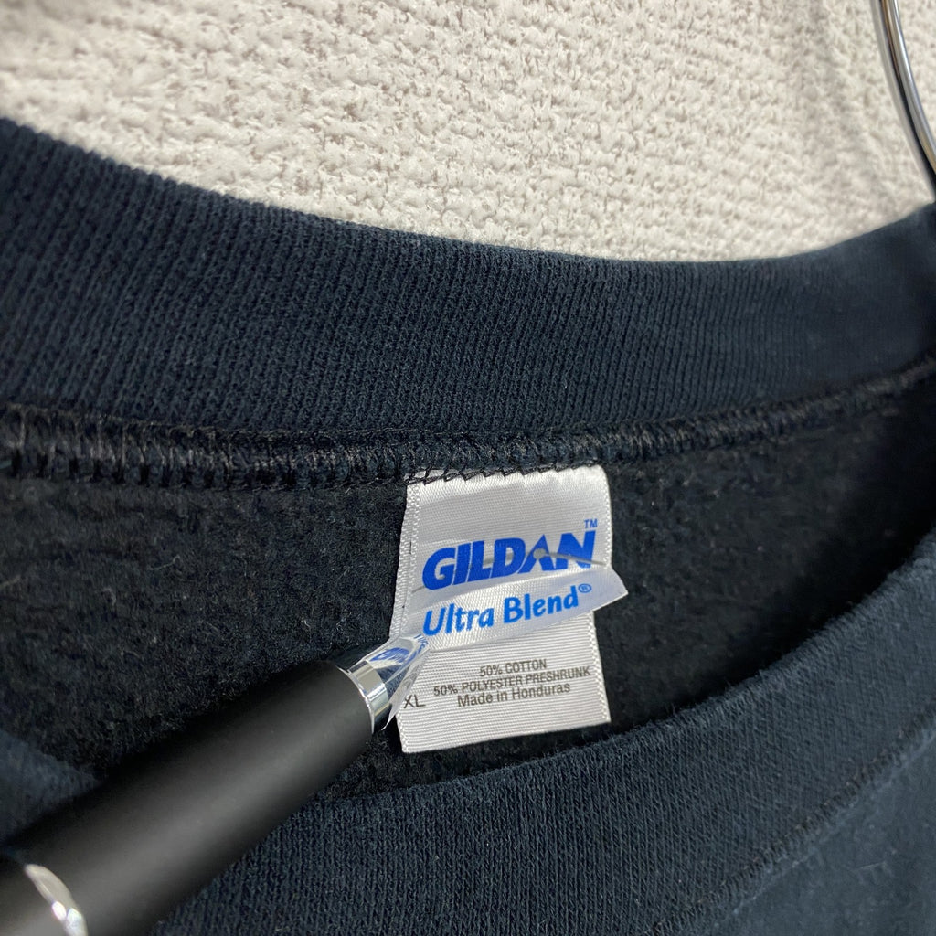 GILDAN　Ultra　Blend　スウェット/トレーナー　黒　ブラック　XLサイズ