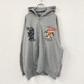 Ed Hardy　エドハーディー　フルジップパーカー/フーディー　グレー　5Lサイズ