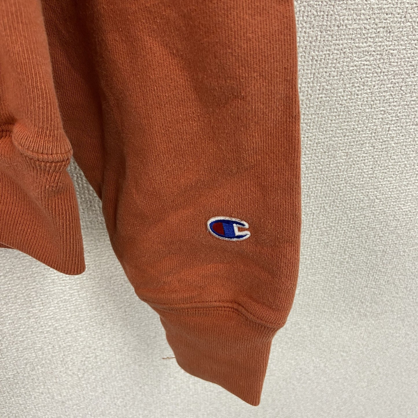 Champion　チャンピオン　リバースウィーブ　スウェットパーカー/フーディー　オレンジ　Sサイズ