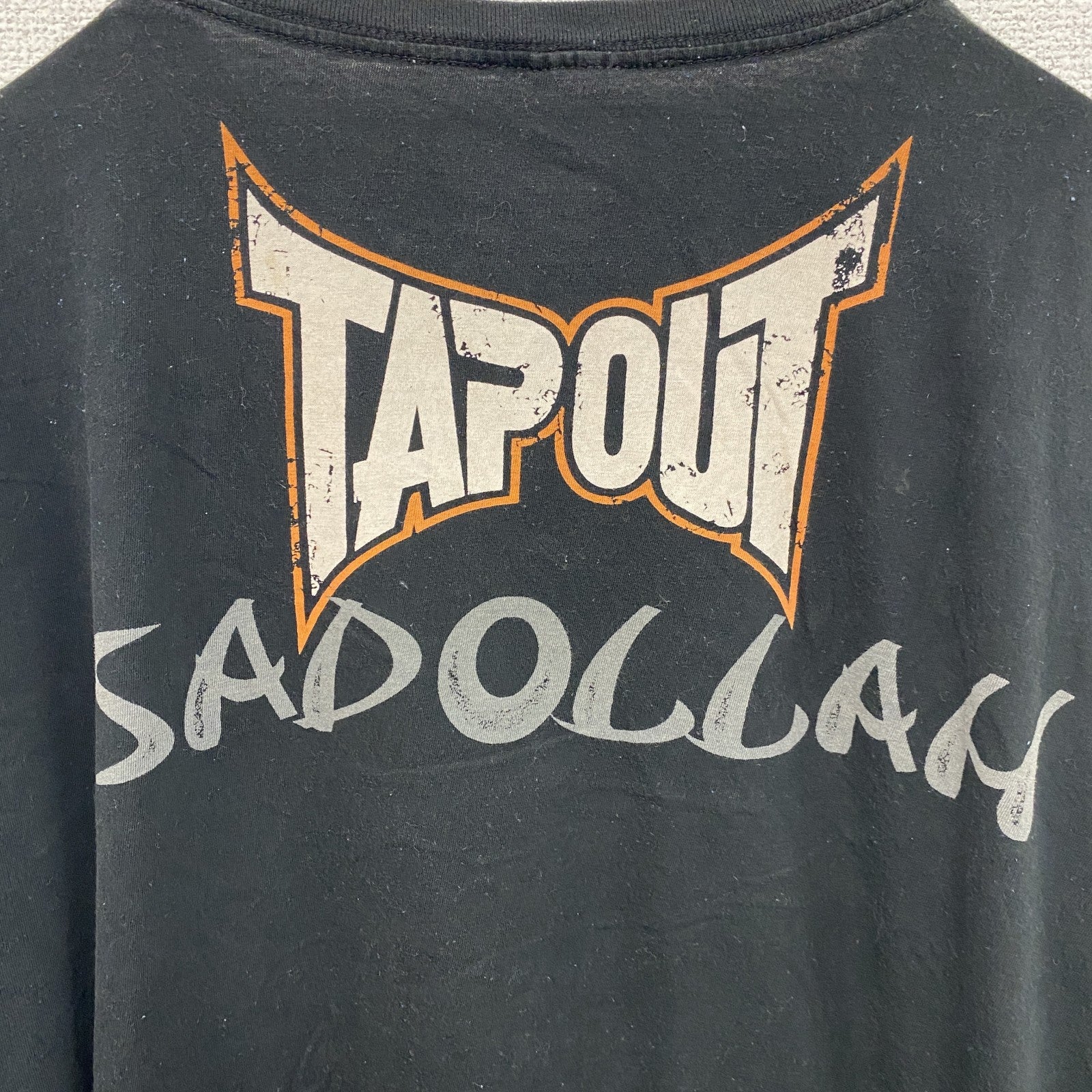 TAPOUT　半袖プリントTシャツ　黒　ブラック　２XLサイズ