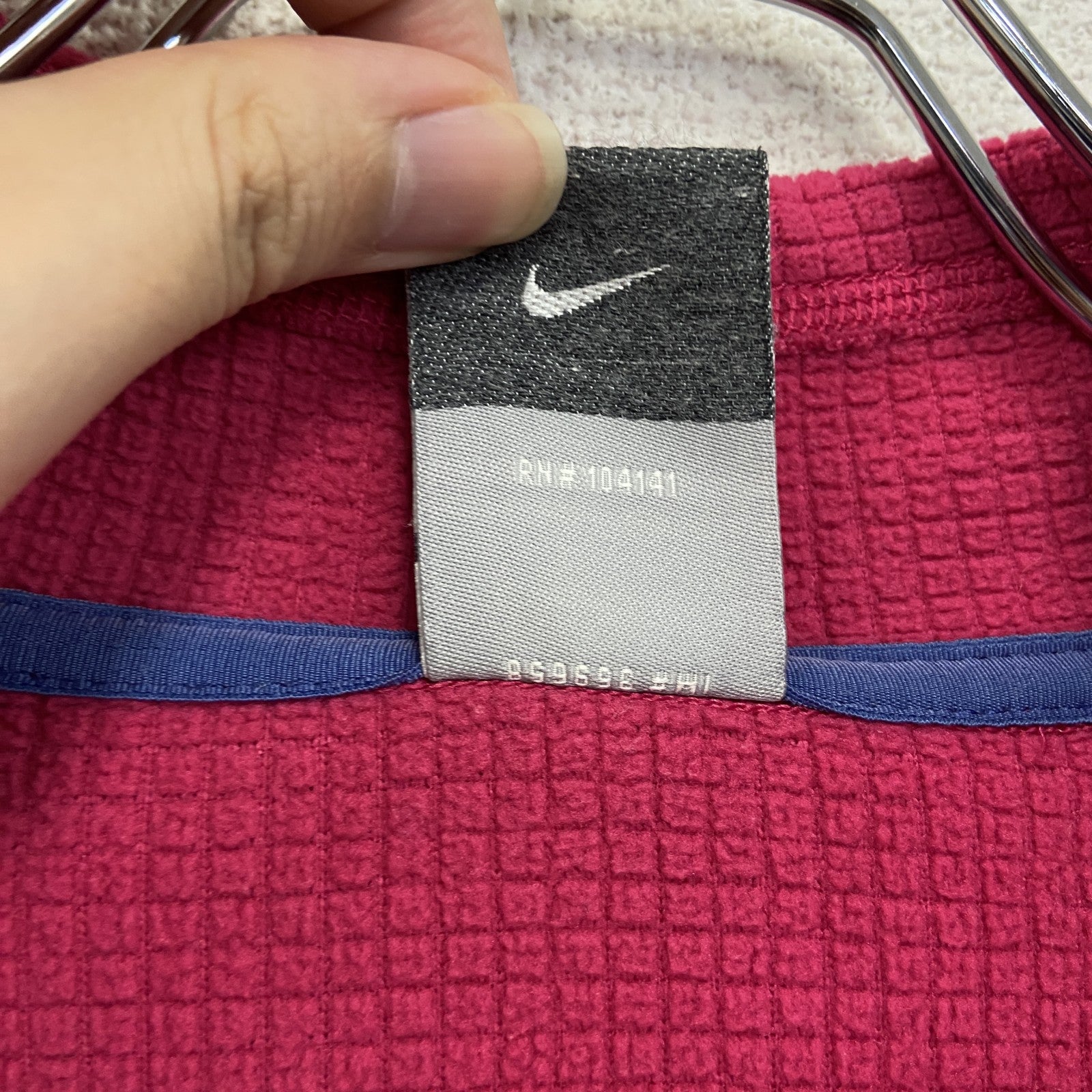 ～00s　NIKE ACG　ナイキエーシージー　フリースプルオーバー　ヴィンテージ　ショッキングピンク　Lサイズ