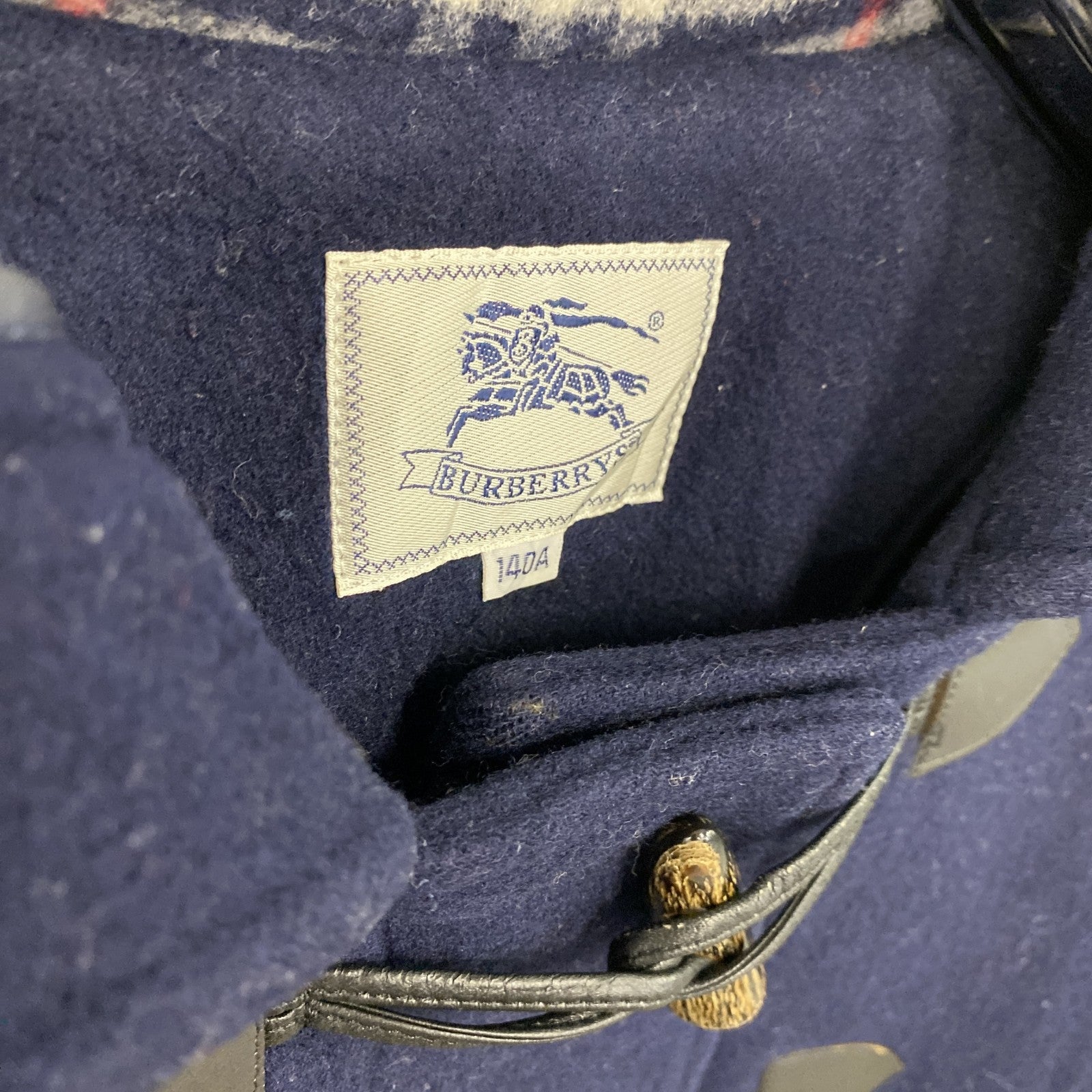 BURBERRYS　バーバリーズ　ダッフルコート/フーディー　紺　ネイビー　140Aサイズ