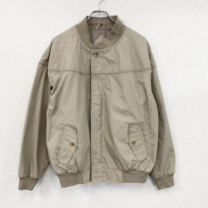 90s　ORIGINAL WINDBREAKER　ダービージャケット　ブルゾン/スイングトップ　ベージュ　Mサイズ
