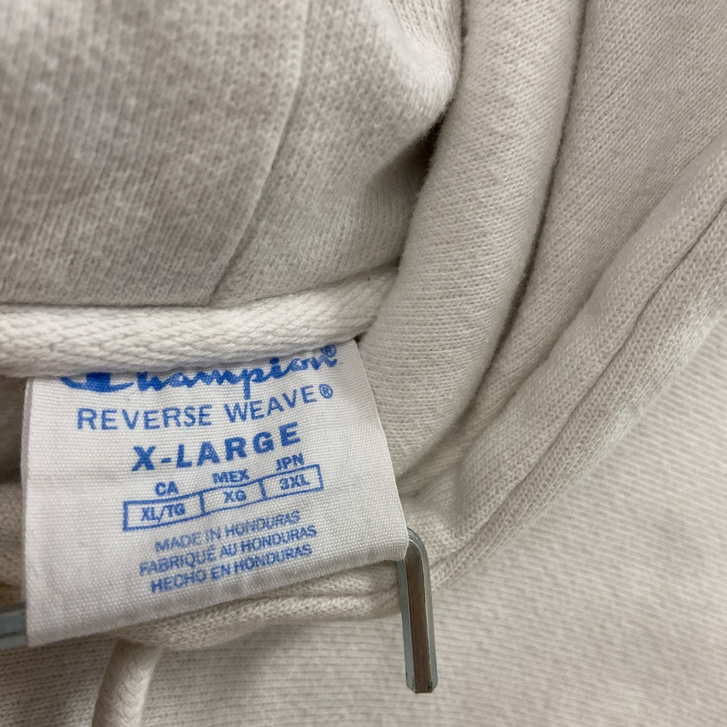 Champion　チャンピオン　リバースウィーブ　スウェットパーカー/フーディー　白　ホワイト　XLサイズ