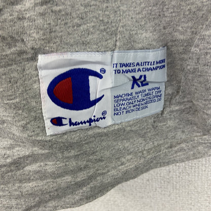 Champion　チャンピオン　七分袖Tシャツ　ラグランスリーブ　バイカラー　赤　グレー　XLサイズ