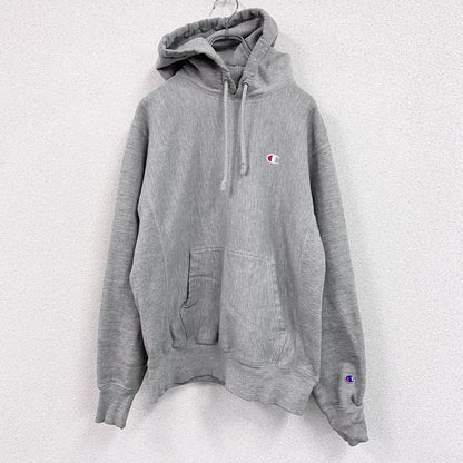 Champion　チャンピオン　リバースウィーブ　スウェットパーカー/フーディー　霜降りグレー　Mサイズ