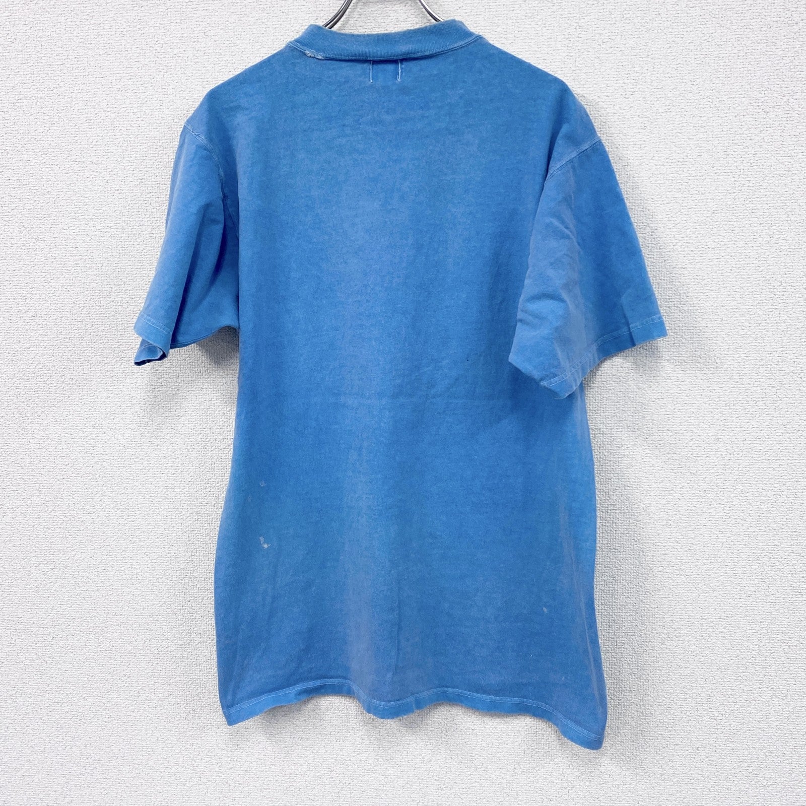～00s　GALT SAND　半袖プリントTシャツ　5連プリント　アーチプリント　ヴィンテージ　青　ブルー　Mサイズ