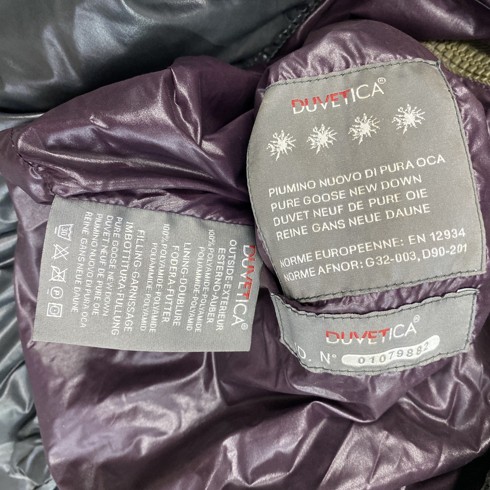 DUVETICA　デュベティカ　ダウンジャケット　ダークグレー　50サイズ