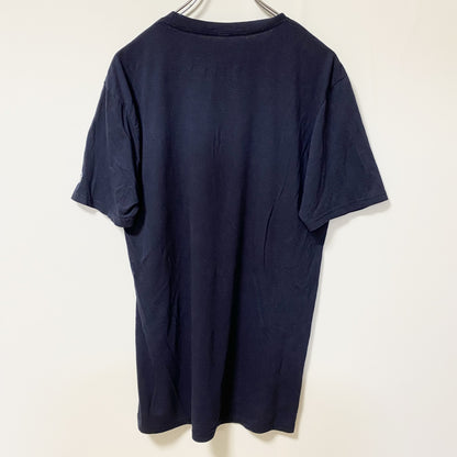 古着 used　Champion　チャンピオン　半袖クルーネックビッグデザインプリントTシャツ　黒　シアトル　クラーケン　Mサイズ