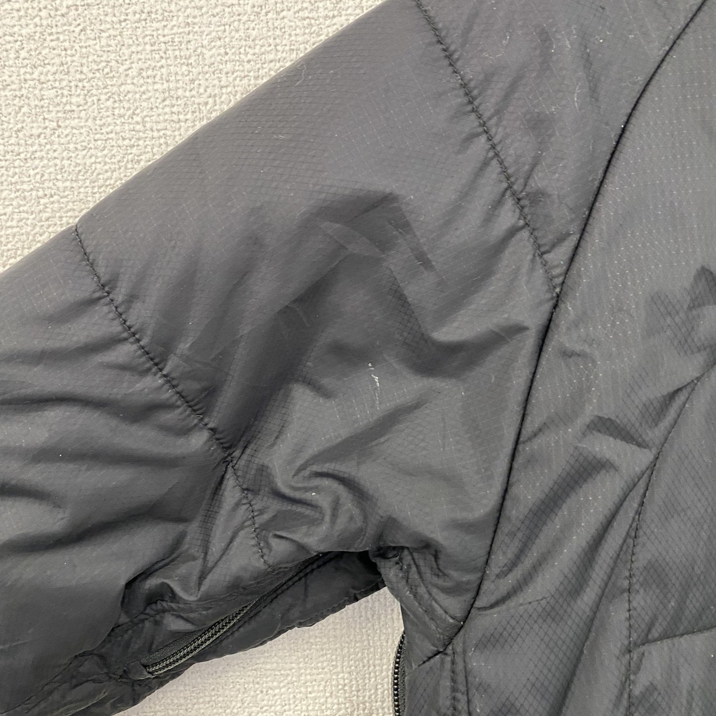 90s～　POLO SPORT RLX 　ポロスポーツレックス　フルジップジャケット　中綿入り　黒　ブラック　Mサイズ