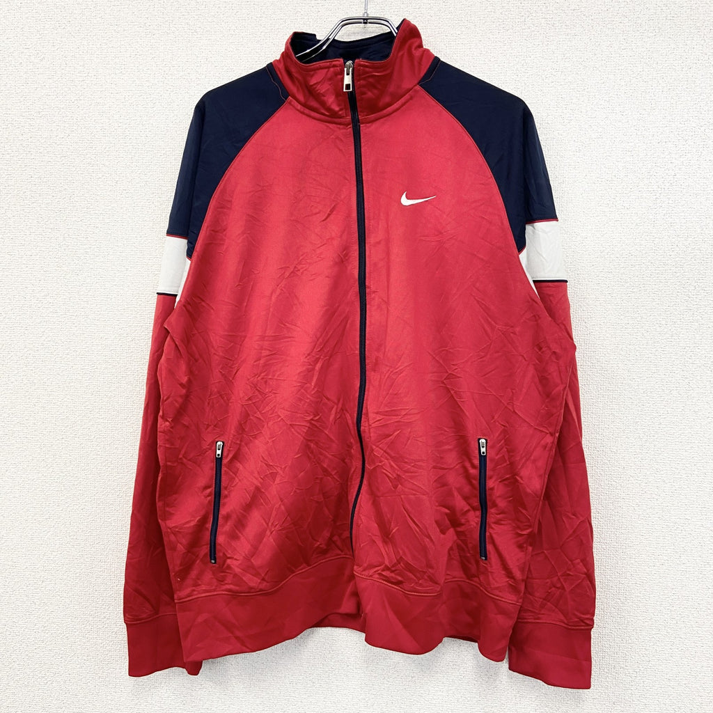 NIKE　ナイキ　トラックジャケット/ジャージ　赤　レッド　XXLサイズ