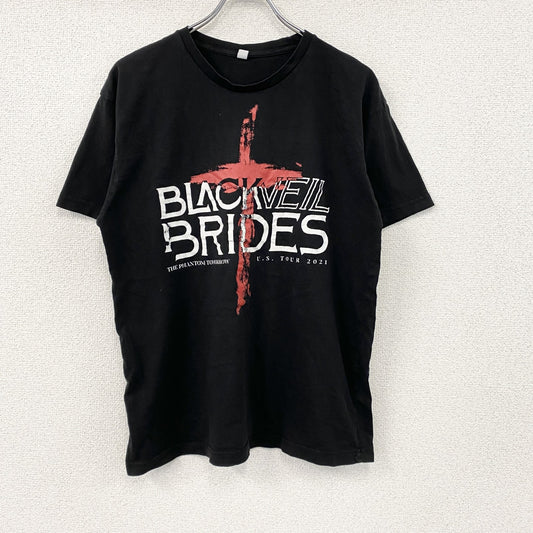 Black Veil Brides　ブラック・ベイル・ブライズ　半袖プリントTシャツ　バンドT　黒　ブラック　Lサイズ
