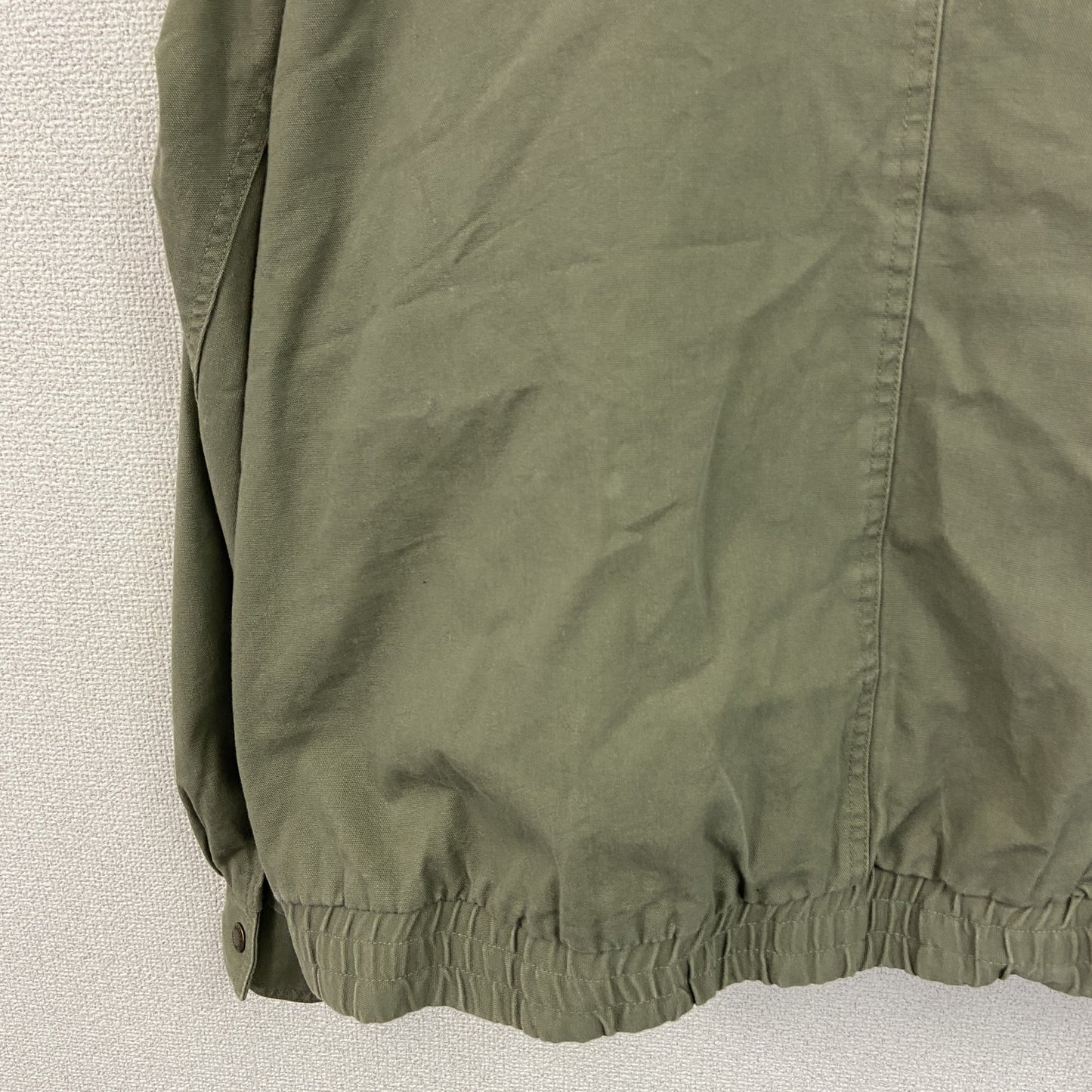 90s～　Dunbrooke Distinctive Images　ブルゾン/スイングトップ　カーキ　2XLサイズ