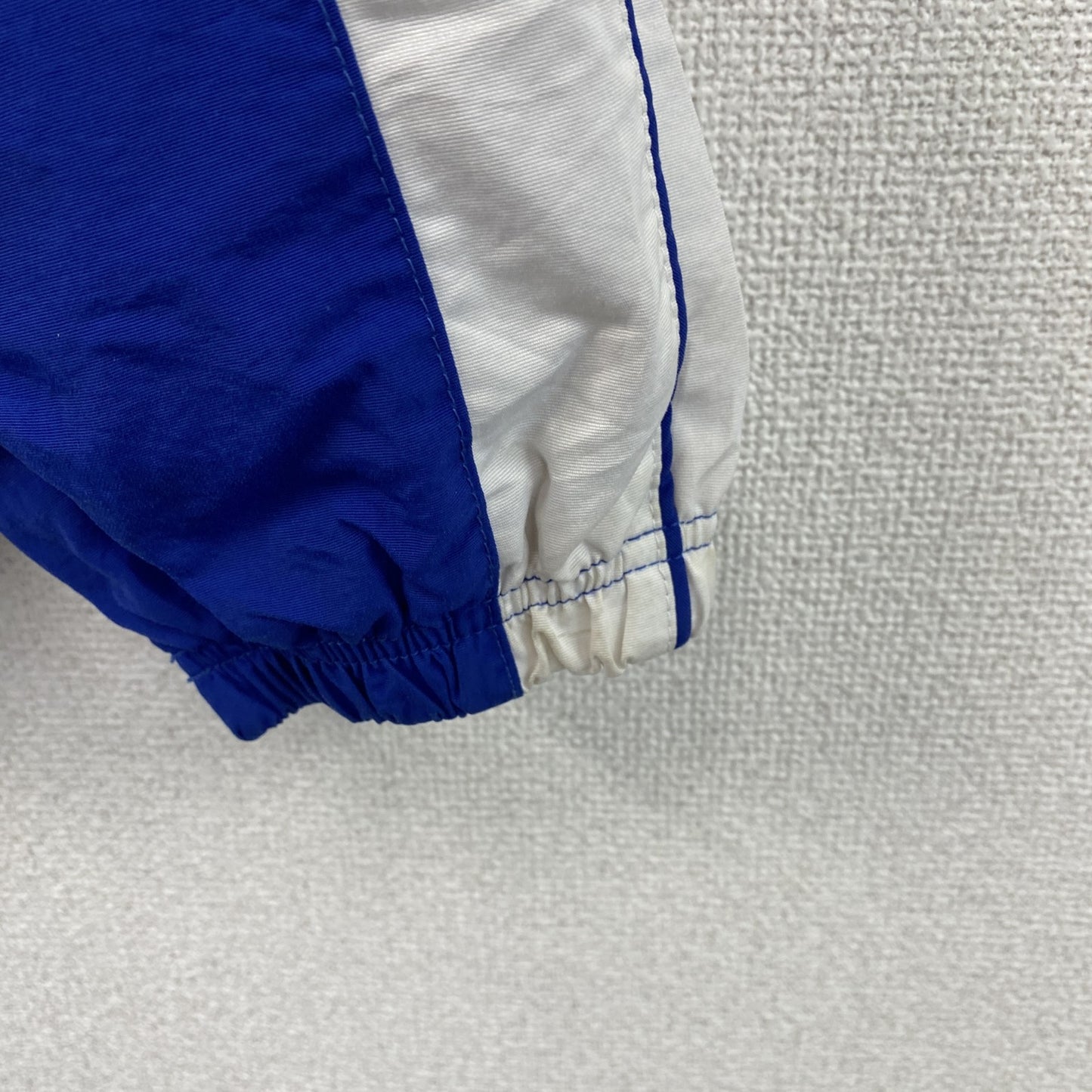 90s　RUSSELL　ラッセル　フルジップナイロンジャケット　ヴィンテージ　青　ブルー　2XLサイズ