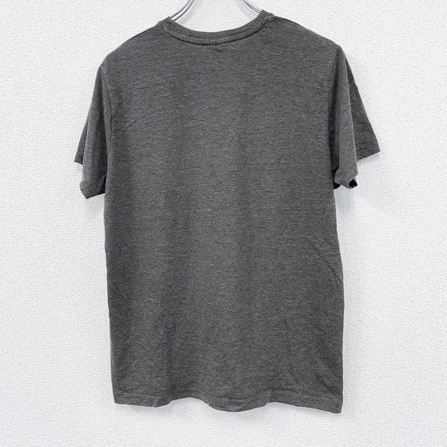 Batman　バットマン　半袖プリントTシャツ　DCコミックス　灰色　グレー