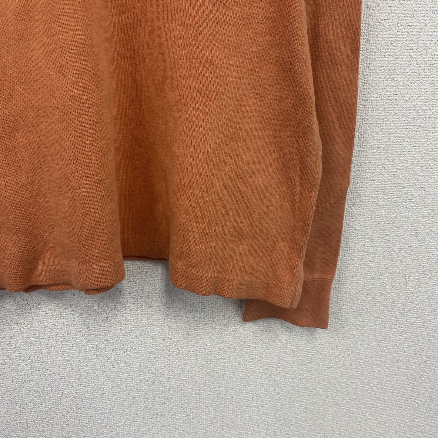 Polo by Ralph Lauren　ポロバイラルフローレン　ハーフジップスウェット　オレンジ　Lサイズ