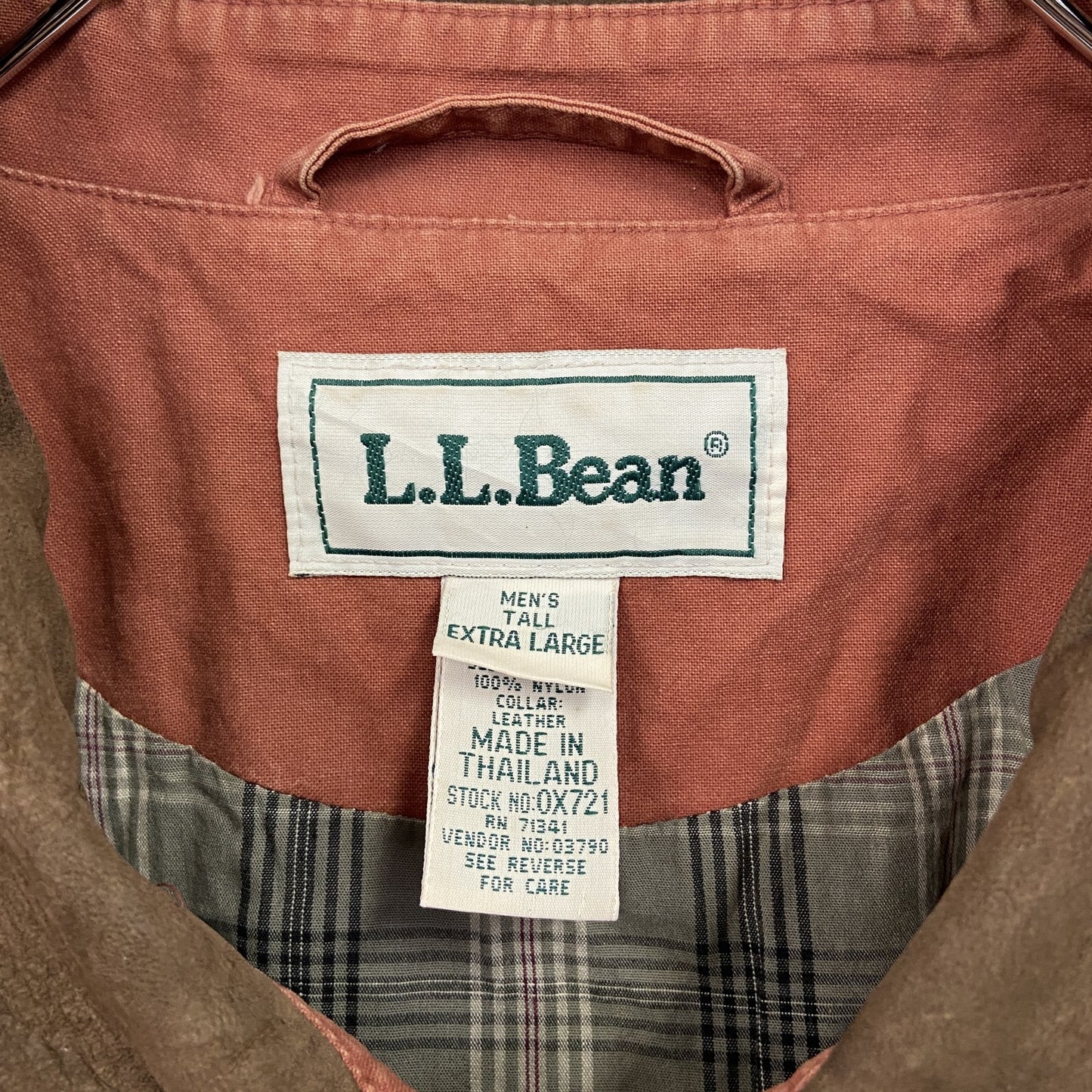 ～80s　L.L.Bean　エルエルビーン　ハンティングジャケット　5つポケット　ヴィンテージ　赤　レッド　XLサイズ