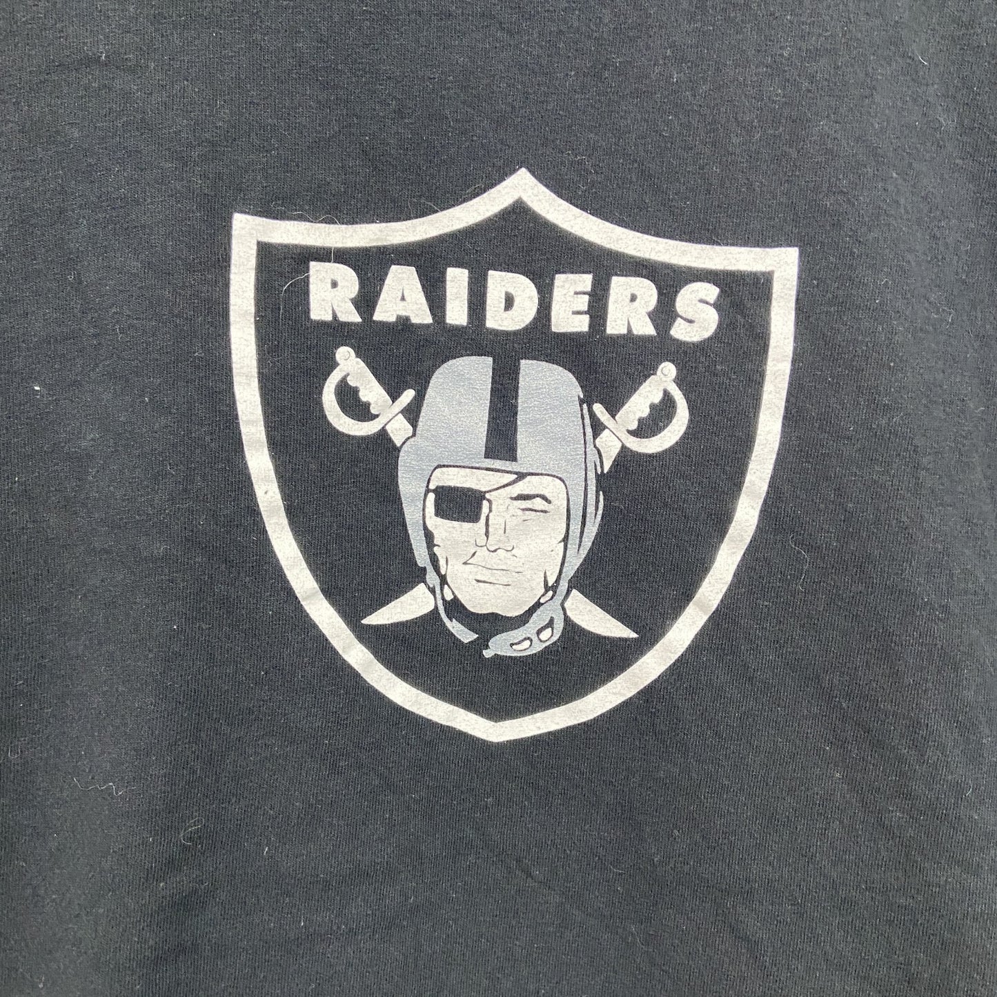 NFL　TEAM APPAREL　半袖プリントTシャツ　黒　ブラック　XLサイズ