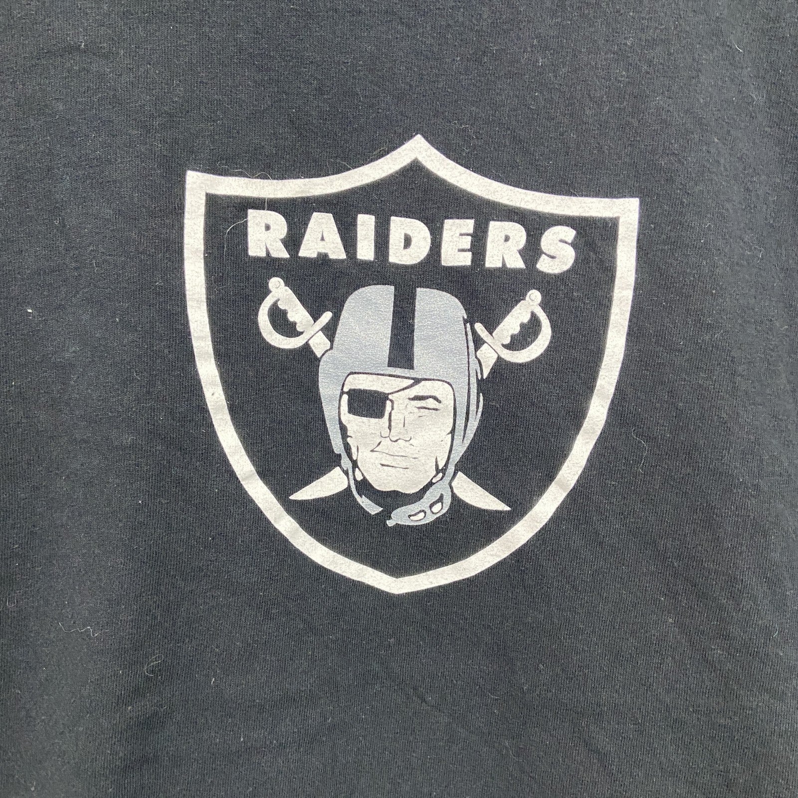 NFL　TEAM APPAREL　半袖プリントTシャツ　黒　ブラック　XLサイズ
