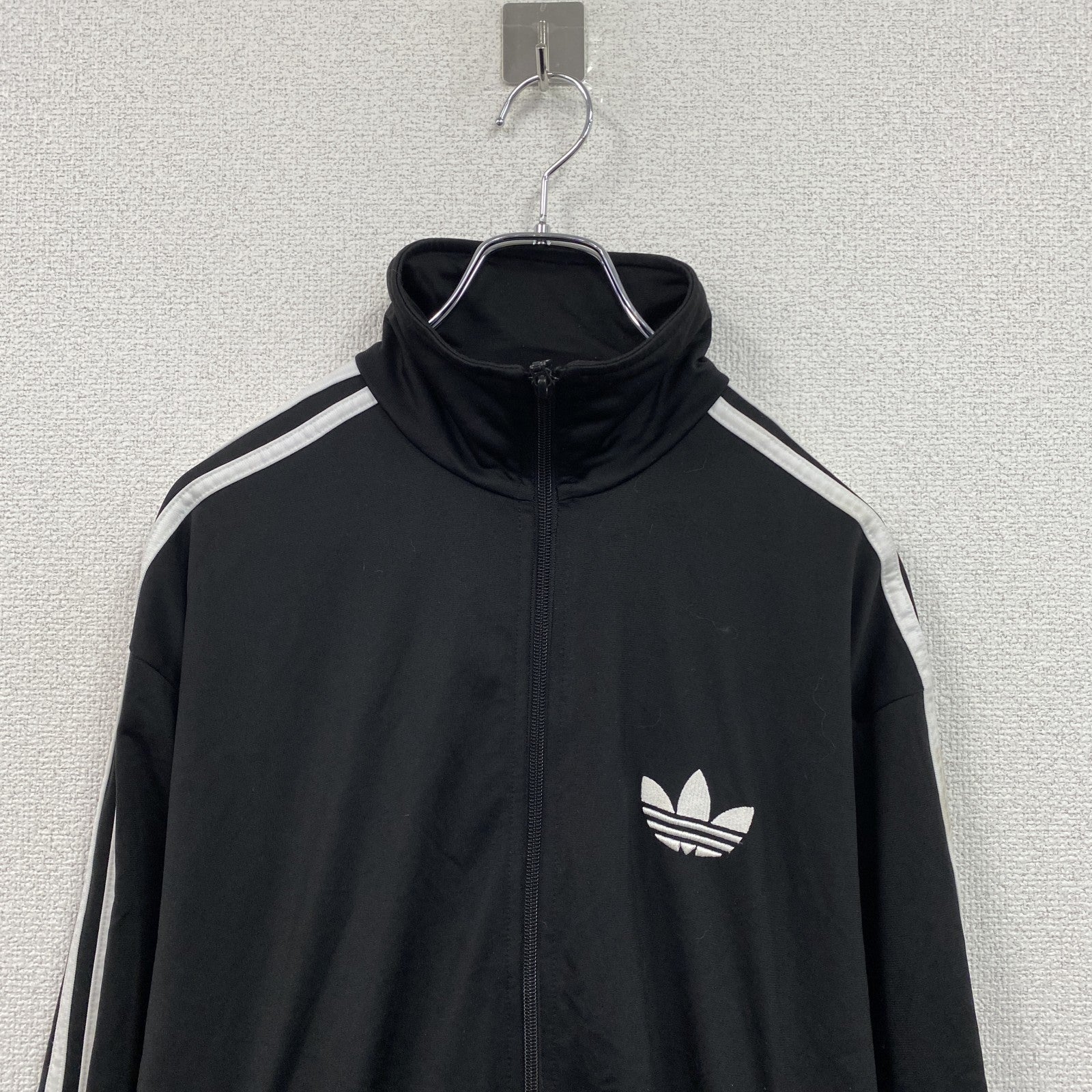 adidas　アディダス　ファイヤーバード　トラックジャケット/ジャージ　　黒　ブラック　Mサイズ