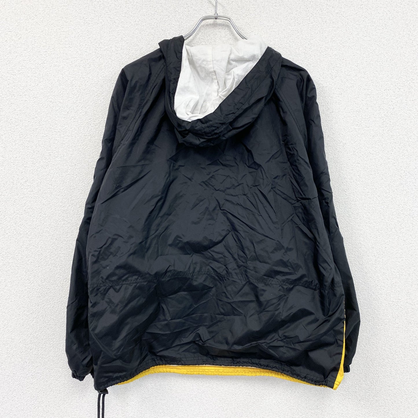 90s　PORT and COMPANY　ポートアンドカンパニー　アノラックパーカー　黄色　イエロー　Lサイズ