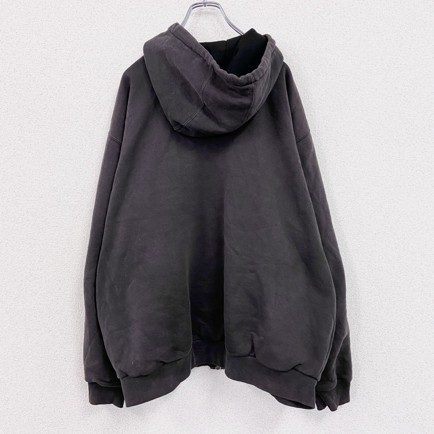 ～00s　Carhartt　カーハート　フルジップスウェットパーカー/フーディー　フェード　黒　ブラック　