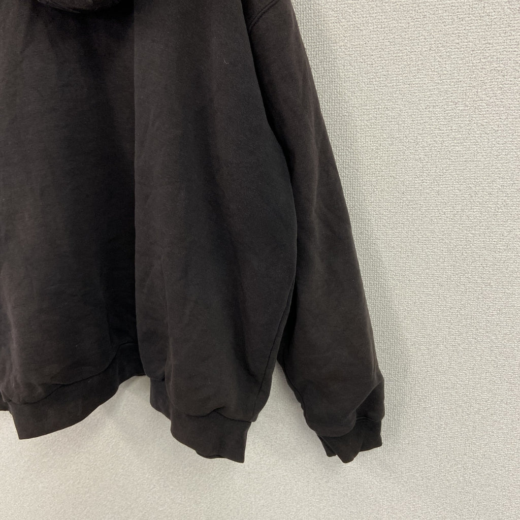 ～00s　Carhartt　カーハート　フルジップスウェットパーカー/フーディー　フェード　黒　ブラック　
