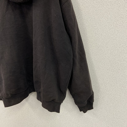～00s　Carhartt　カーハート　フルジップスウェットパーカー/フーディー　フェード　黒　ブラック　