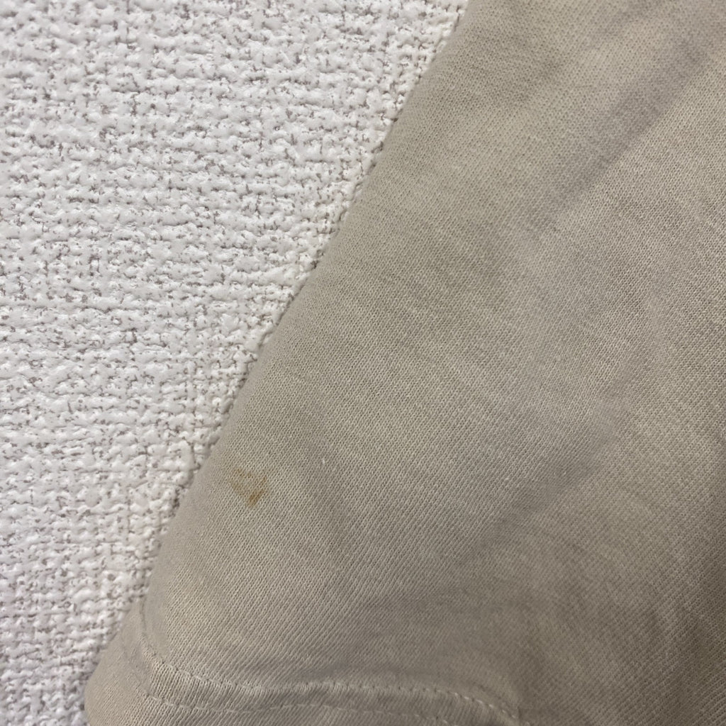 GILDAN　ギルダン　半袖プリントTシャツ　ベージュ　XLサイズ