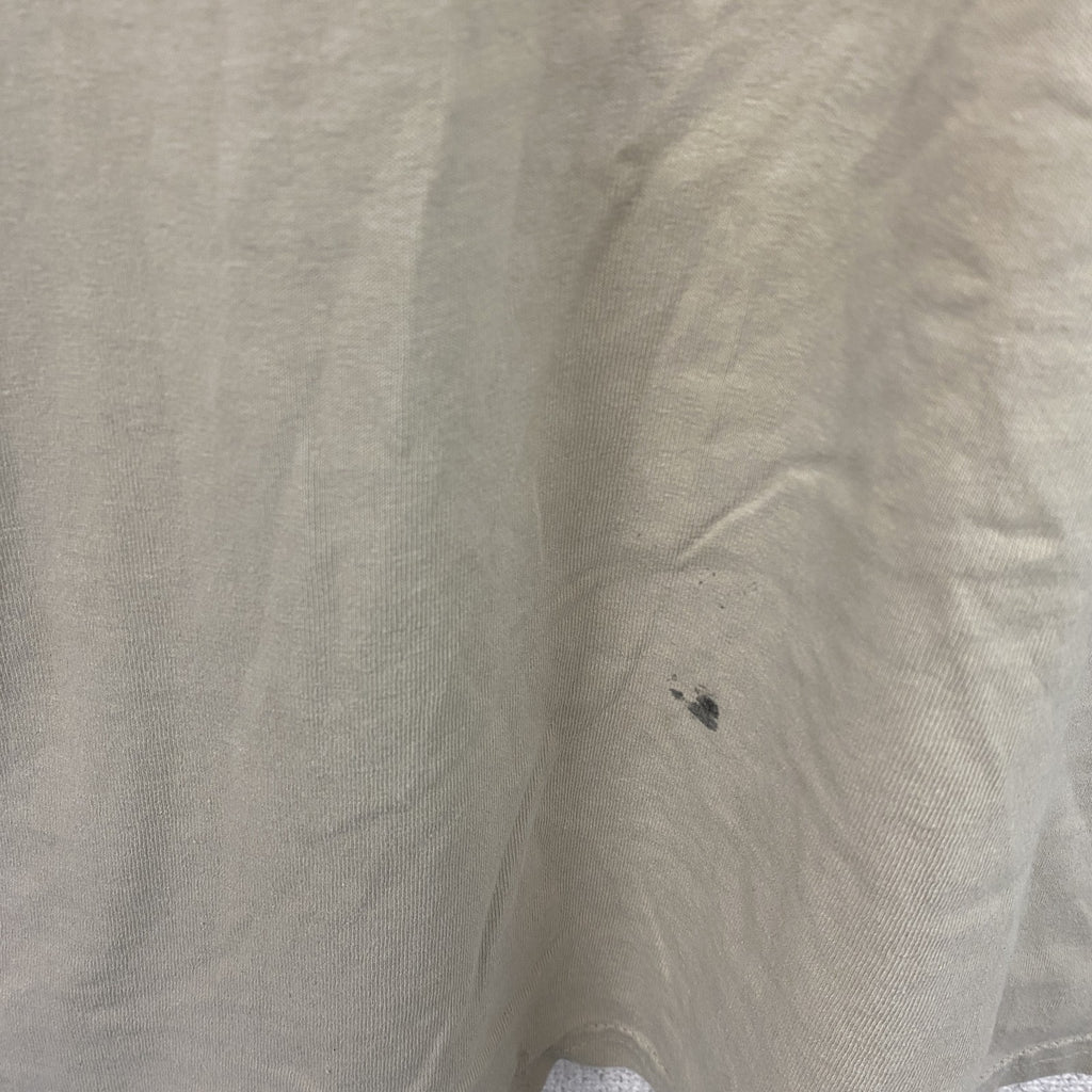 GILDAN　ギルダン　半袖プリントTシャツ　ベージュ　XLサイズ