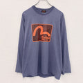 EVISU　エビス　エヴィス　長袖Tシャツ/ロンT　紫　パープル　Lサイズ