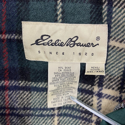 90s　Eddie Bauer　エディーバウアー　マウンテンパーカー　白タグ　緑　グリーン　2XLサイズ